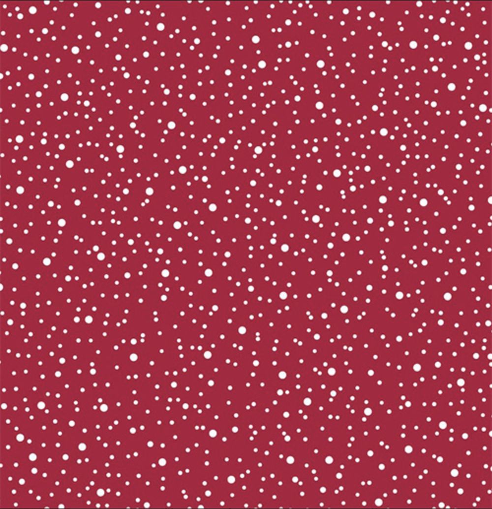 3/4 Sleeve Devery Dot Print Top, Color: Tango Red White, Size: Small