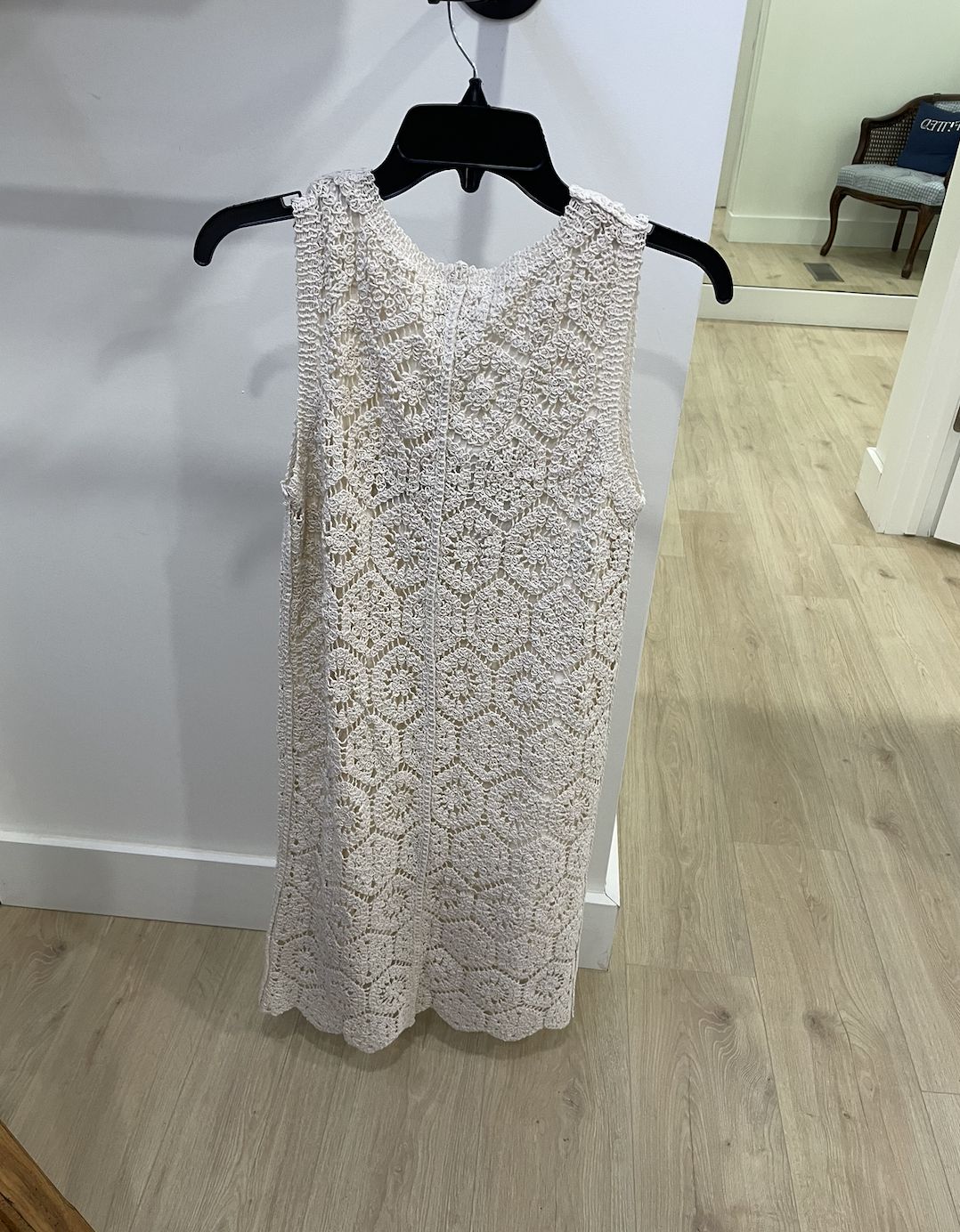 Crochet Sleeveless Midi Dress