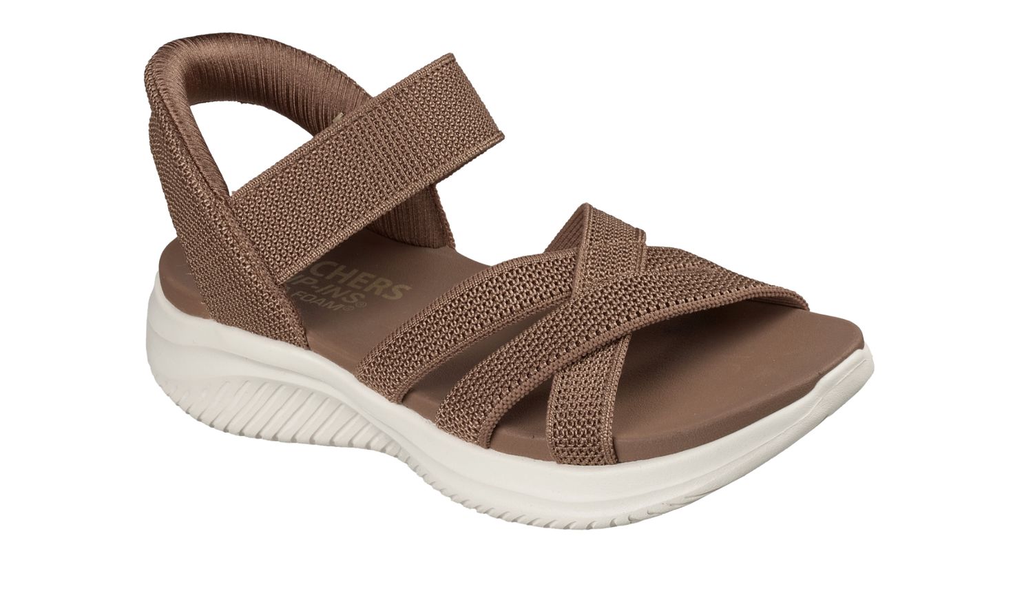 Skechers Slip-ins: Ultra Flex 3.0 Sandal - Forever Better, Color: Mocha, Size: 7