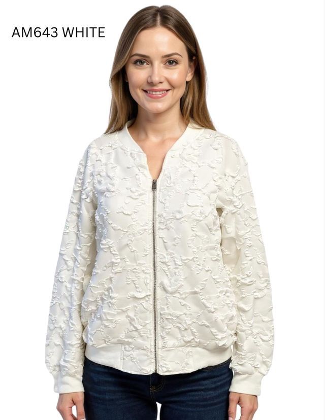 Floral Bomber Jacket