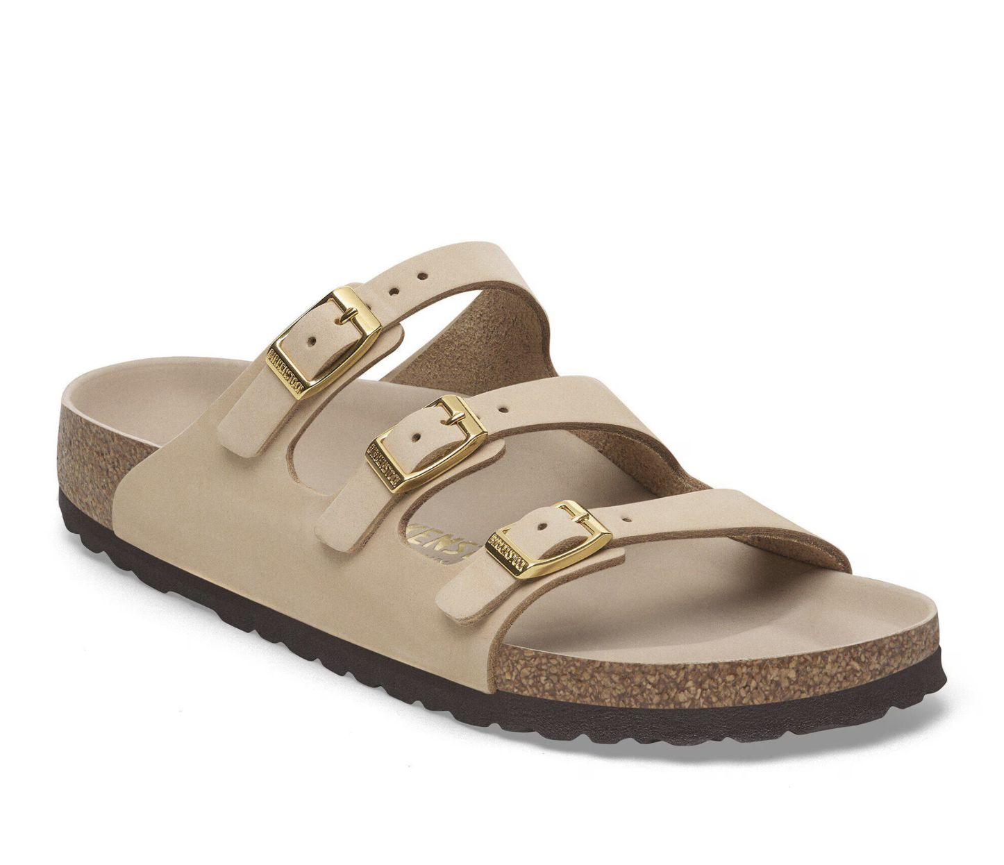 Florida | Nubuck Leather, Color: Sandcastle, Size: 36/5-5.5, Width: Regular/Wide