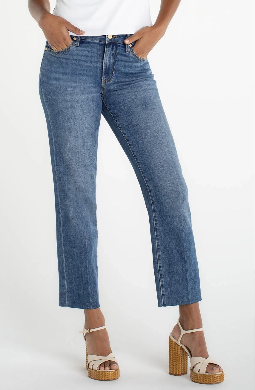 Kennedy Crop Straight With Blind Hem, Color: Newport Beach, Size: 4