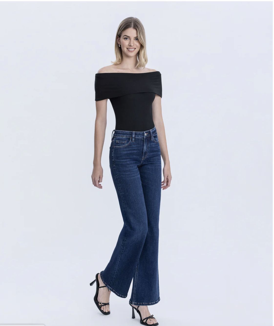 Cheryl | High Rise Vintage Flare Jeans