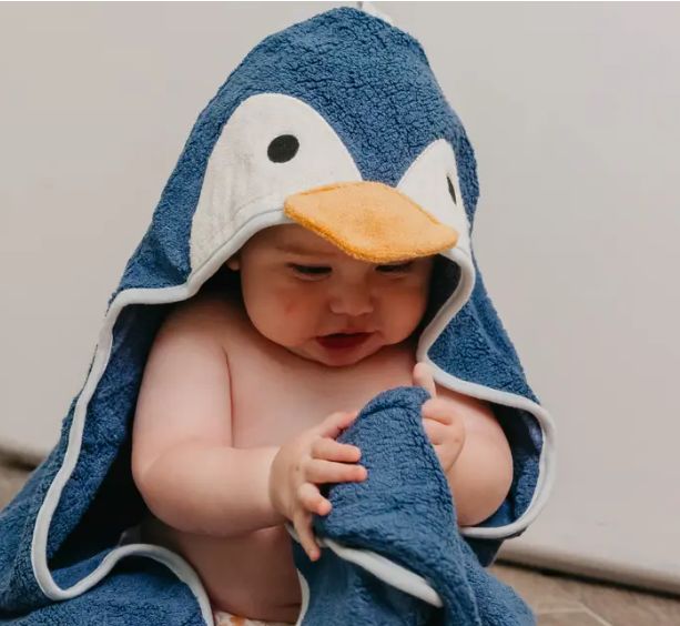 Character Bamboo Hooded Towel