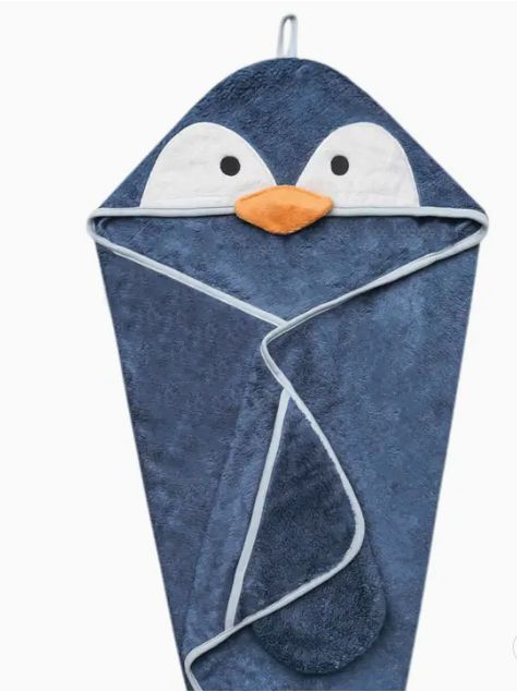 Character Bamboo Hooded Towel