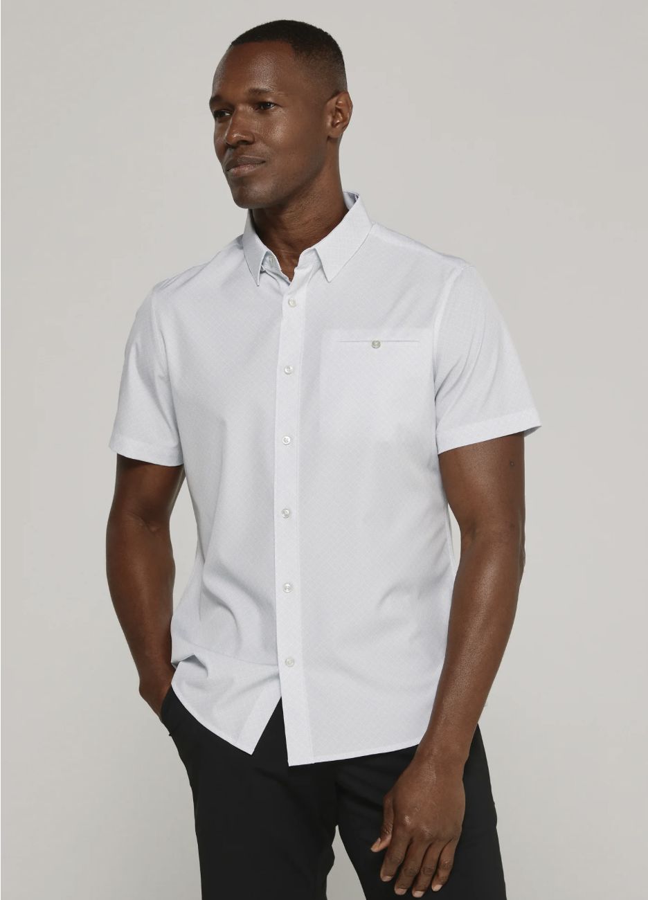 Pryor Short Sleeve, Color: White, Size: Large
