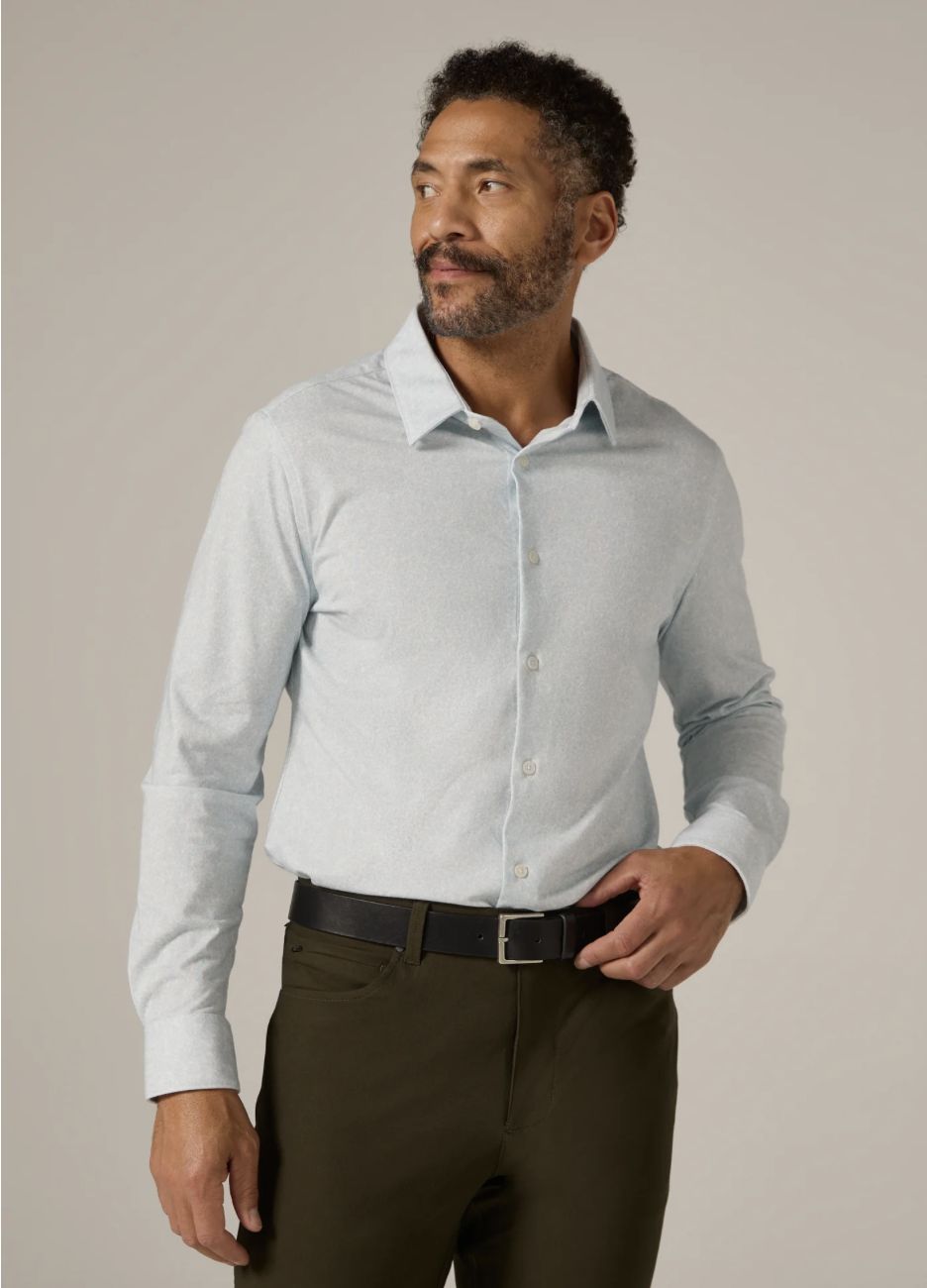 Monty Long Sleeve, Color: Light Blue, Size: Large