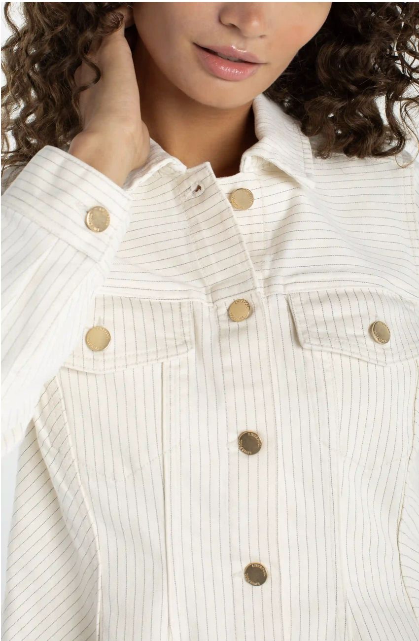 Fit And Flare Trucker Jacket