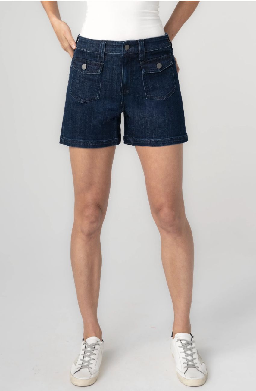 Vintage Shorts With Flap Front Pockets