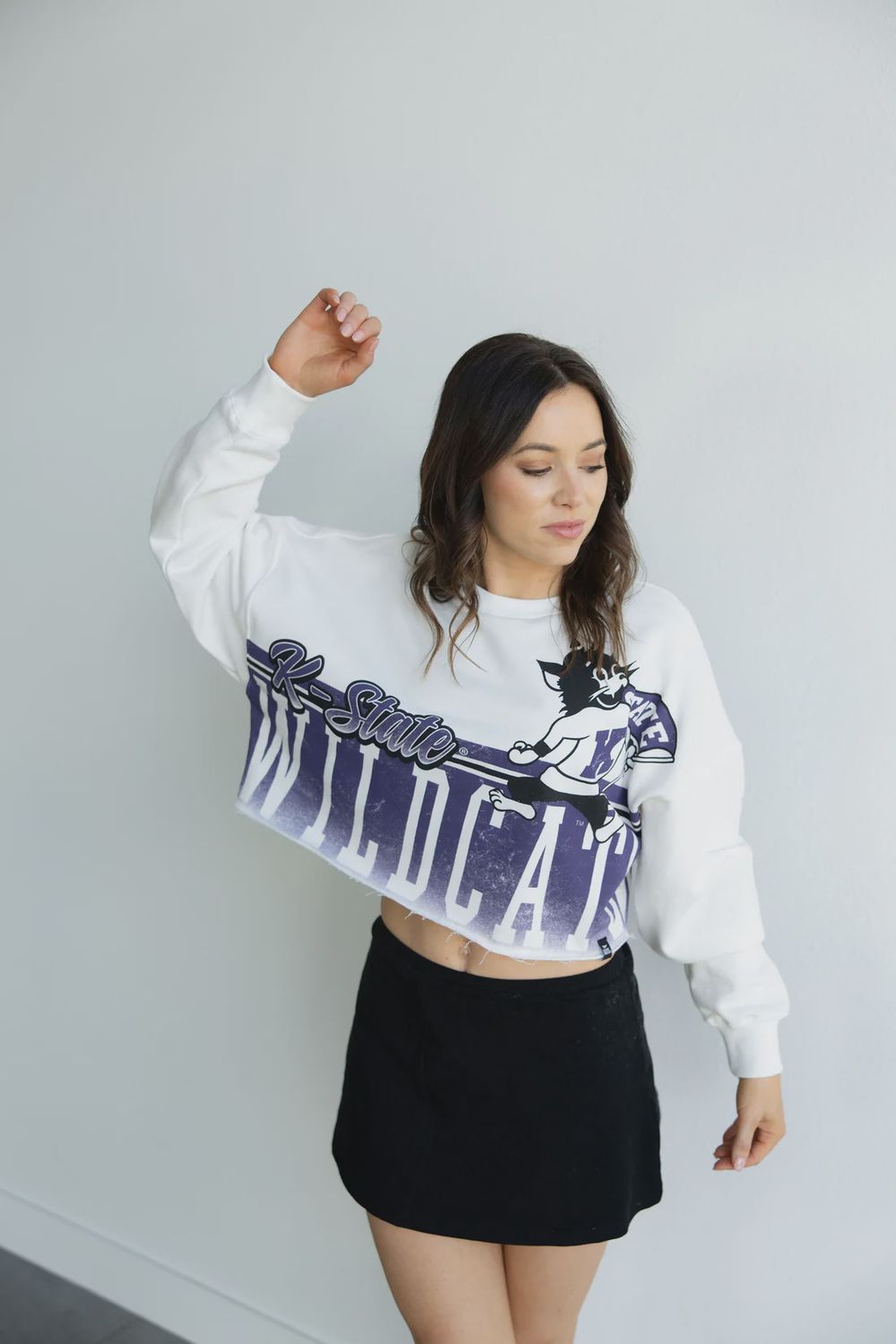 Kansas State Conway Crop Sweater
