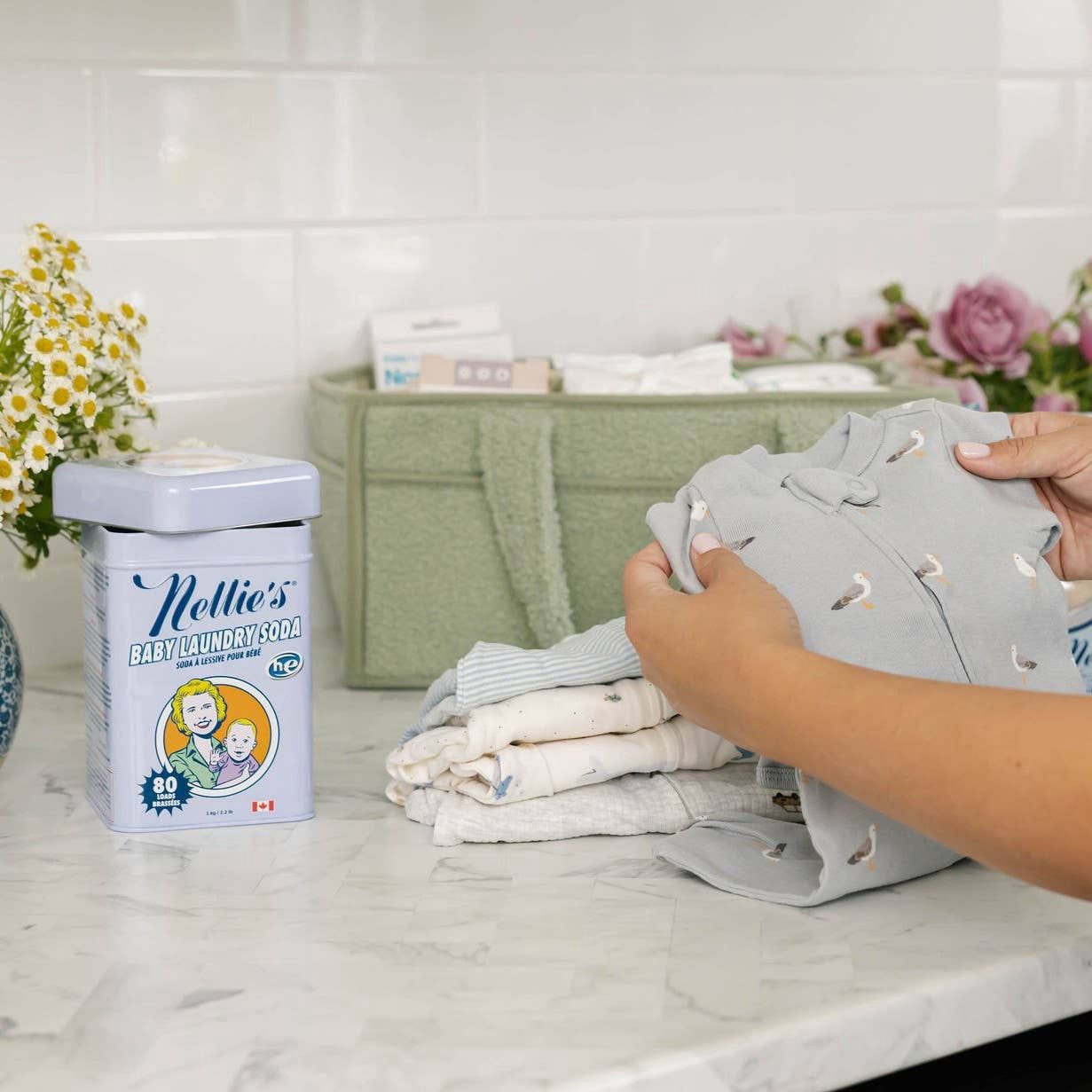 Baby Laundry Soda - Powder Detergent - 80 Load Tin