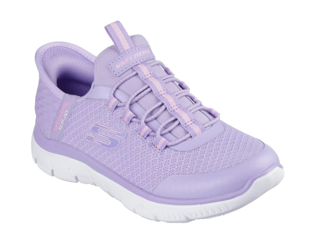 Girl's Slip-ins: Summits, Color: Lavender, Size: 11, Type: Kids