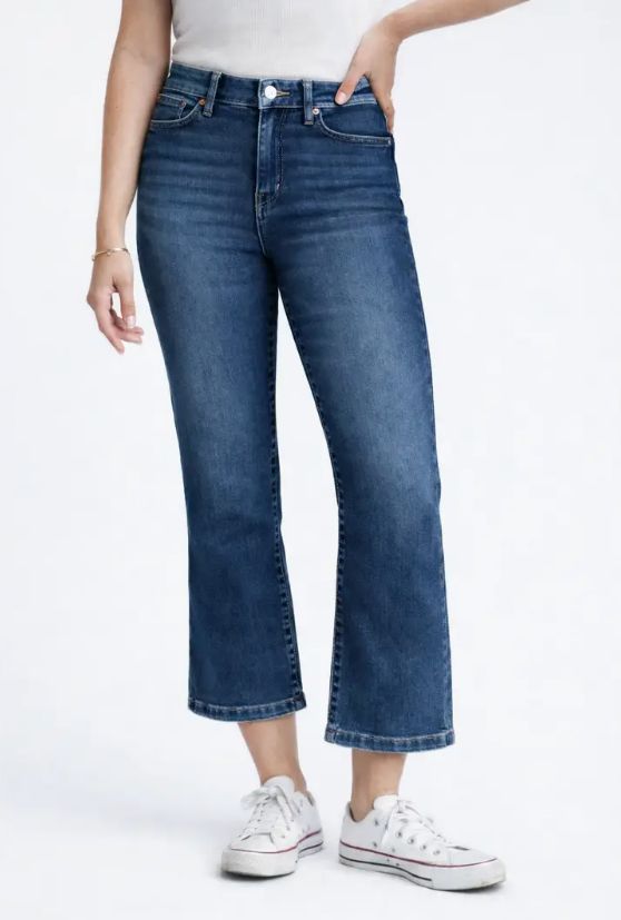 Better Butter Wide Leg Cropped Jean | High Rise | 26"