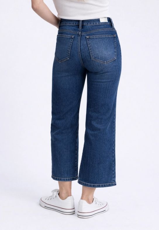 Better Butter Wide Leg Cropped Jean | High Rise | 26"
