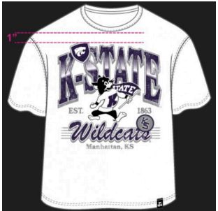 Kansas State Maddux Tee
