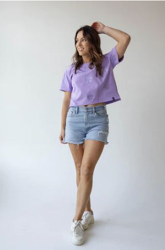 K-State Ritter Repeat Heavy Weight Crop Tee