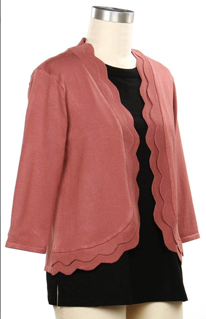 3/4 Sleeve Simone Shrug Sweater