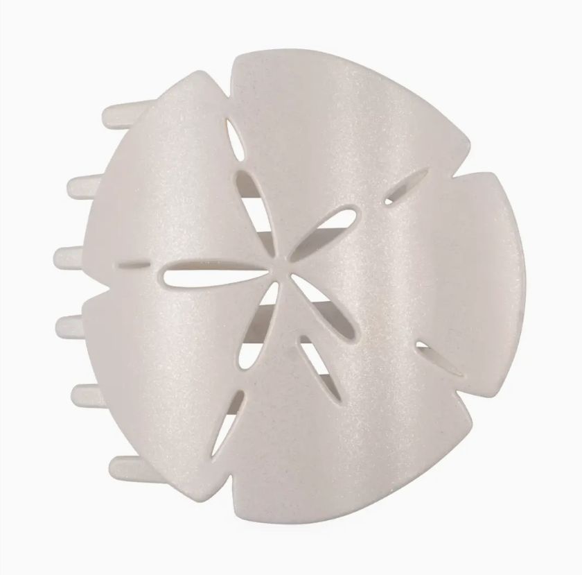 Sand Dollar | Large | Flat Shape Hair Clip