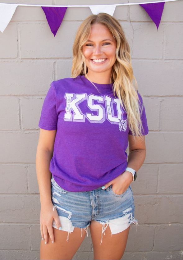 Kansas State Vintage Willie Graphic Tee