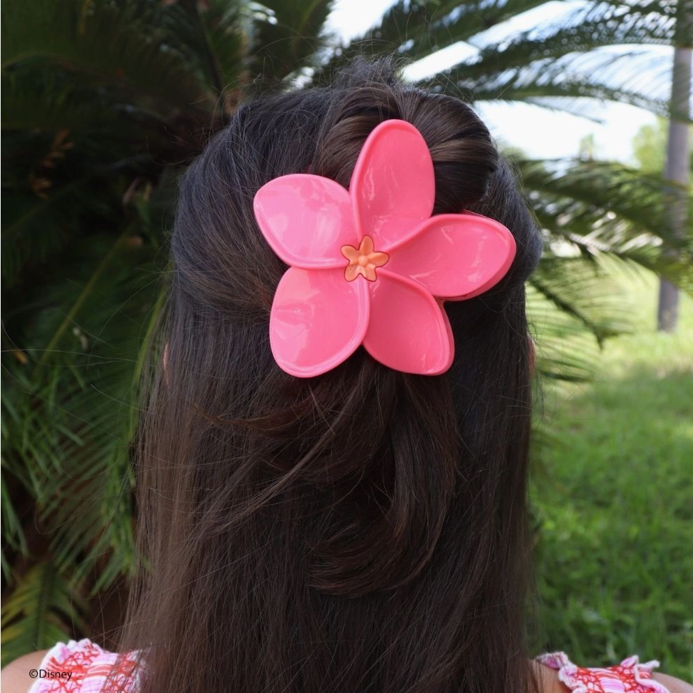 Disney | Moana Flower | Flat Hair Clip, Size: Medium