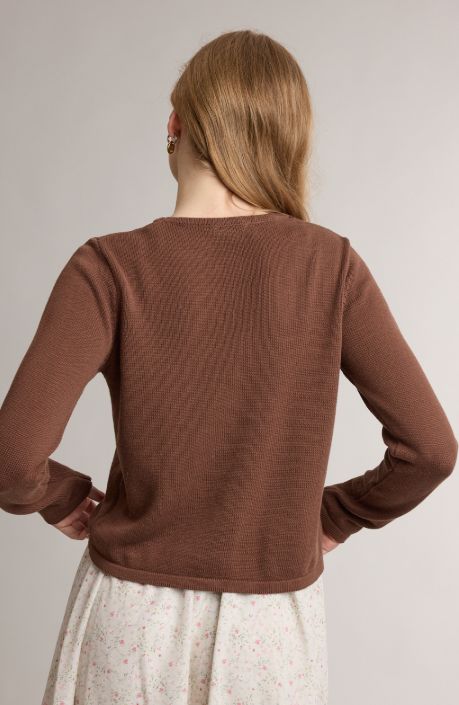 Crew Neck Knit Sweater