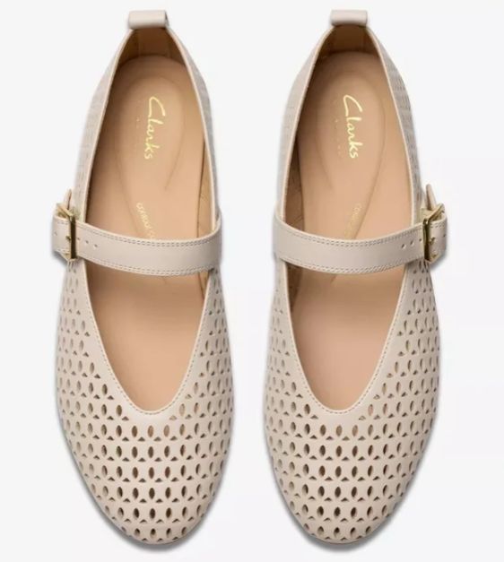 Fawna Jane | SALE | MSRP: $100 | 20% Off, Color: Cream Leather, Size: 8.5