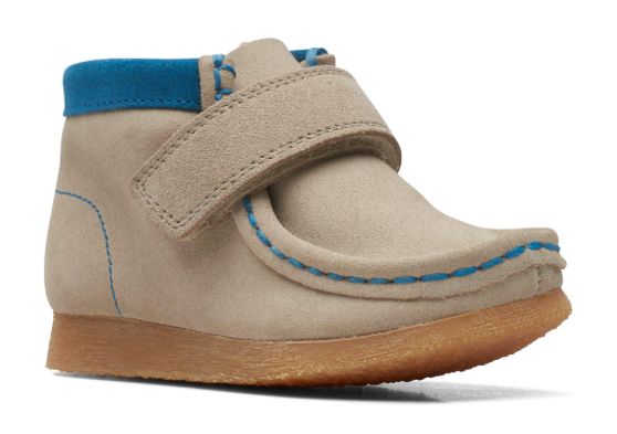 WallabeeBootT, Color: Sand Combi, Size: 6