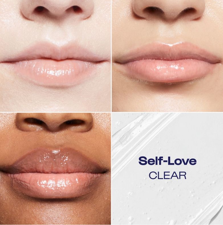 Alleyoop | Lip Goals | Glossy Lip Balm, Type: Self-Love (Clear)