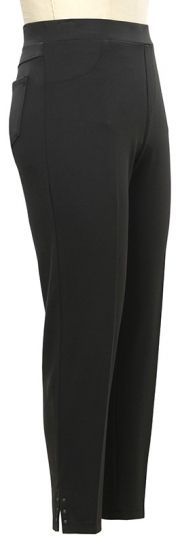 Jitterbug Ponte Ankle Pant, Color: Charcoal, Size: Small