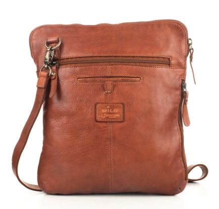 Dunedin Messenger Bag | Washed Leather, Color: Cognac