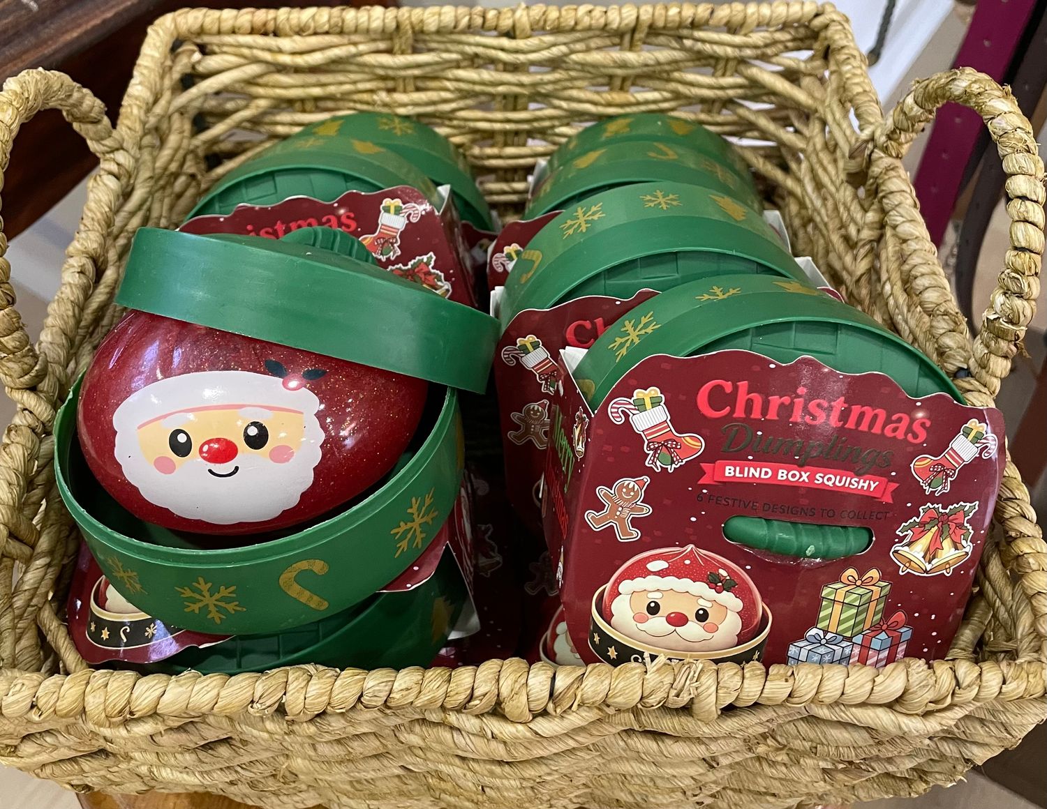Holiday Dumpling Squishy