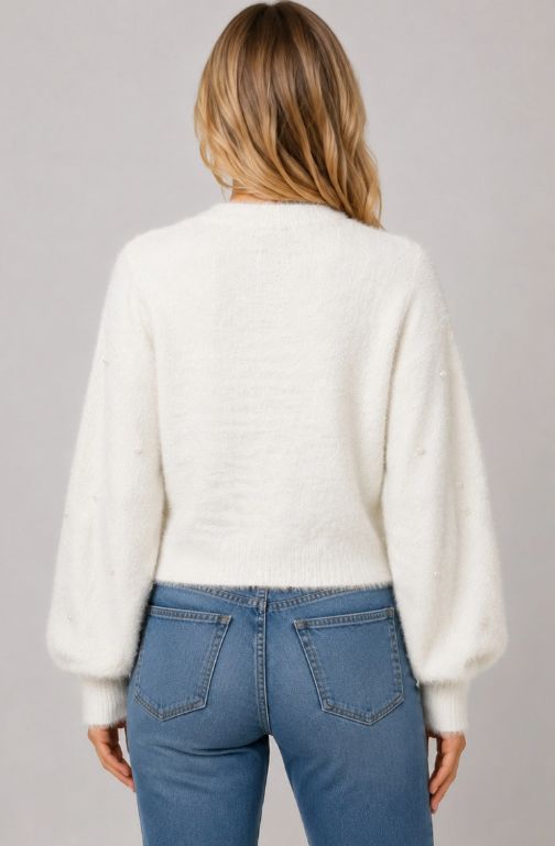 The Pretty in Pearls Cardigan
