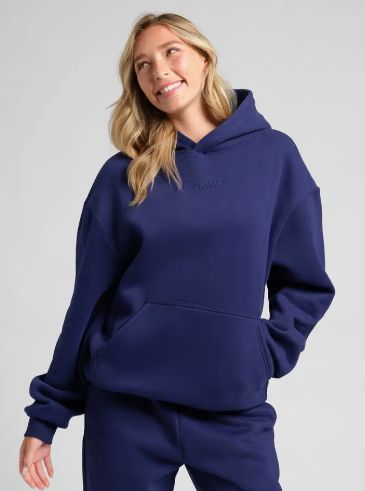 Signature Hoodie | SALE | MSRP: $120 | Over 50% Off, Color: Indigo, Size: Small