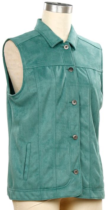 Vice Versa Scuba Suede Vest