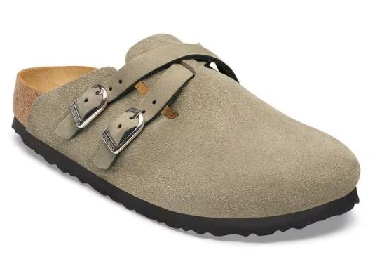 Blair | Suede Leather, Color: Taupe, Size: 38/7-7.5, Width: Medium/Narrow