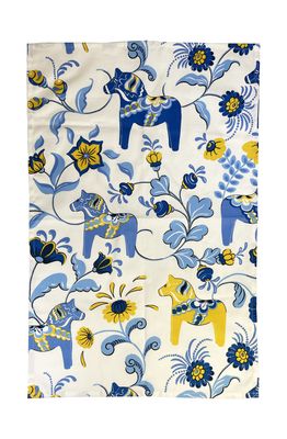 Towel, Dala Blues/Yellow