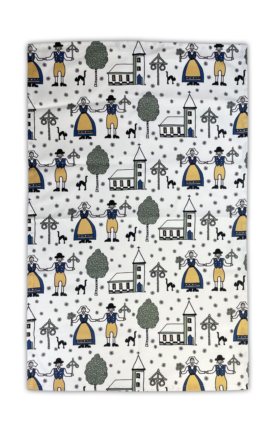Towel, Sweden, white