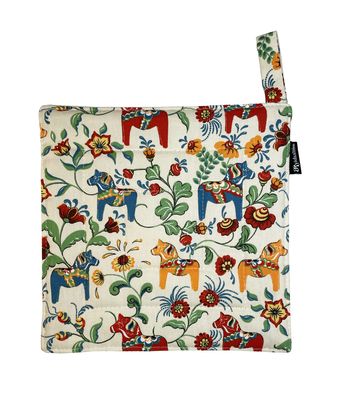 Potholder, Sm. Dala, cream