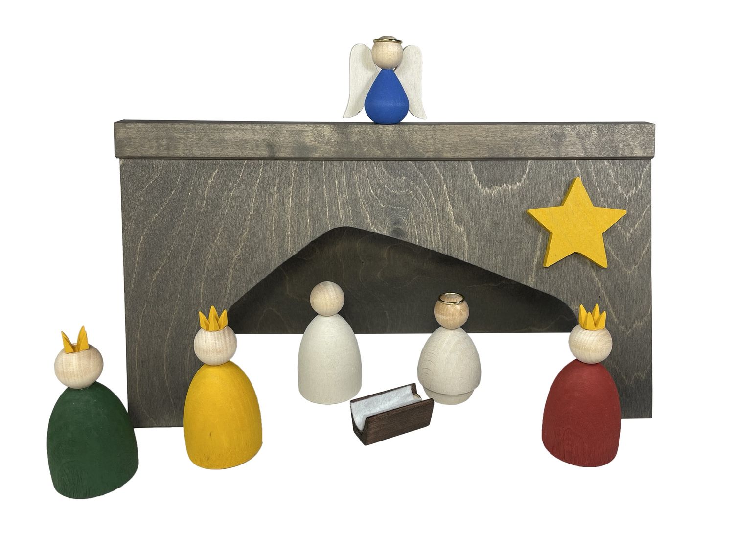 Nativity Set (Swedish), Wooden