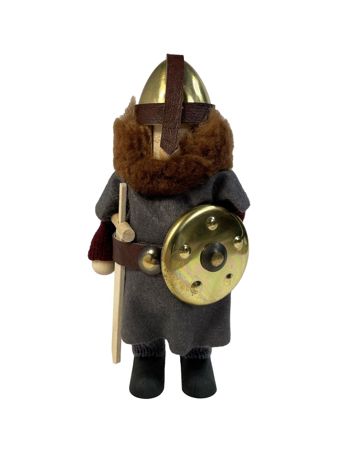 Viking w/brass helmet &amp; shield