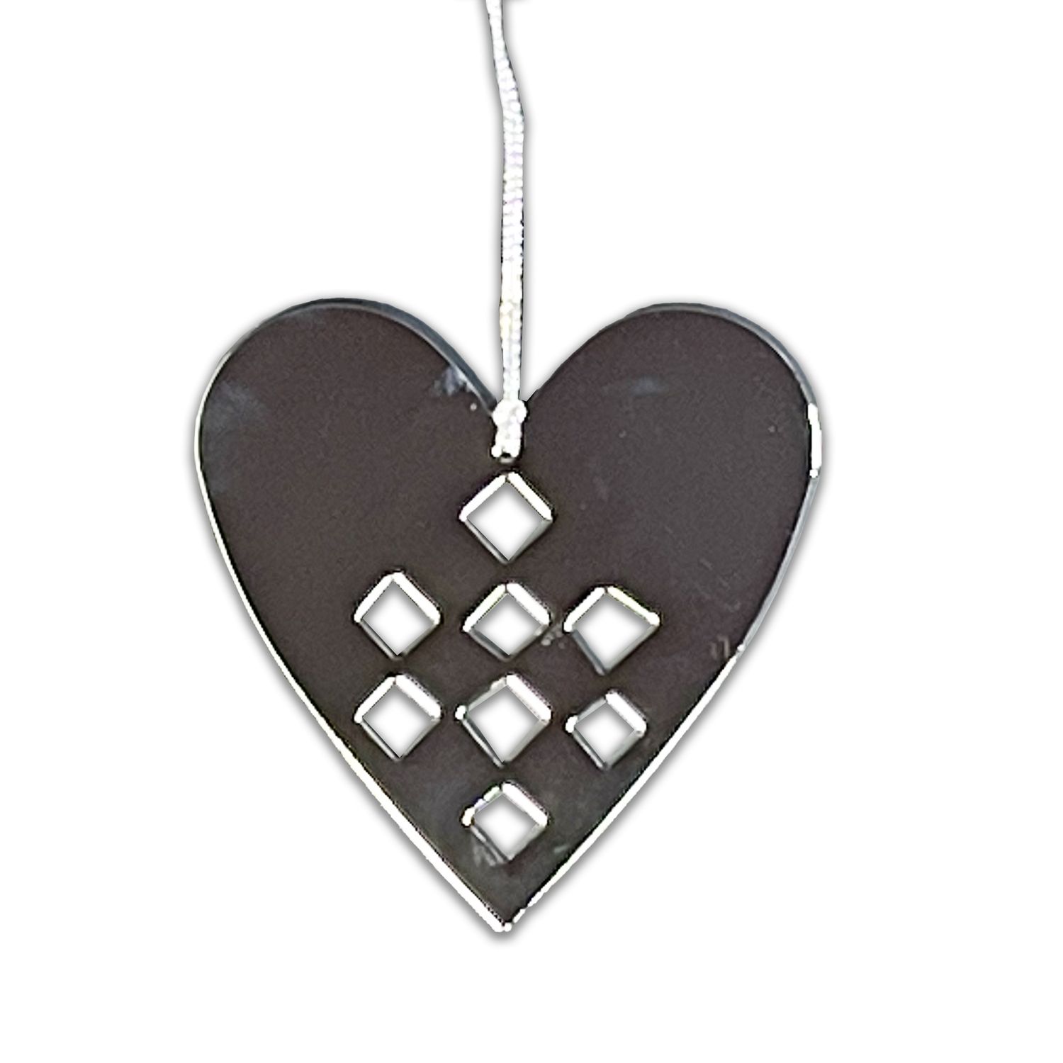 Heart, metal ornament