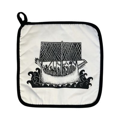 Potholder, Viking ship