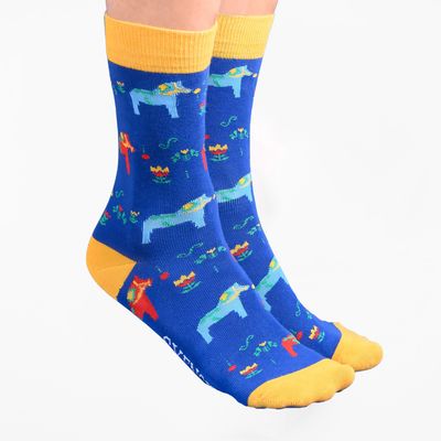 Socks, Dalahorse Blue