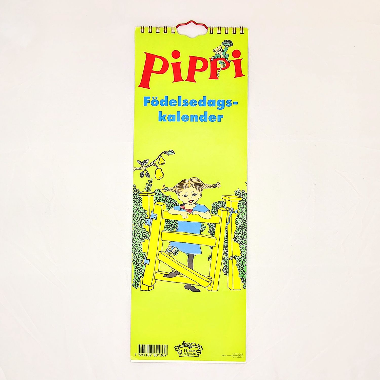 Pippi Birthday Calendar