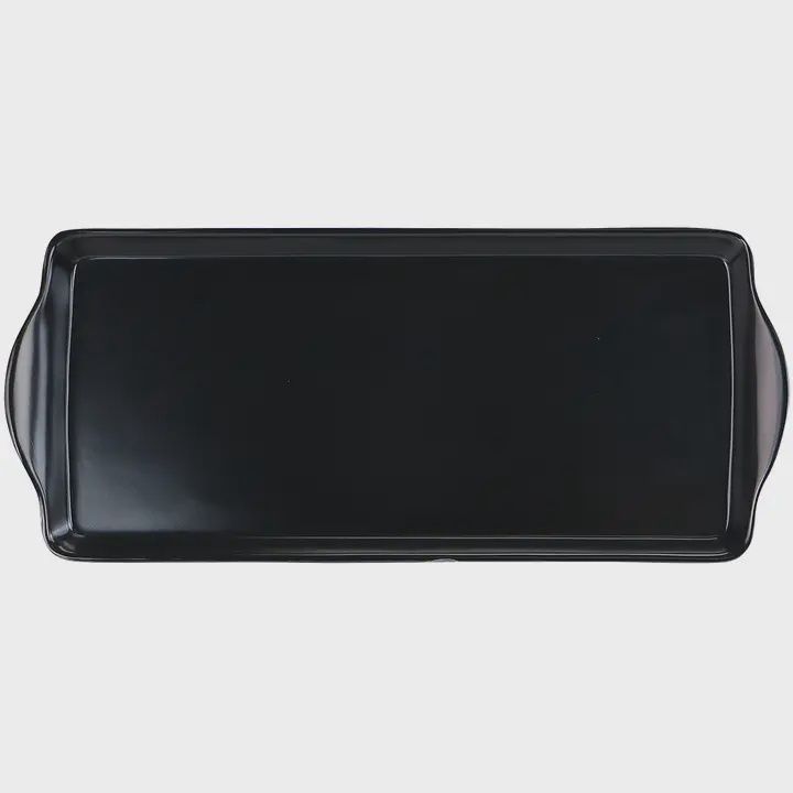 Tidbit Tray - Almond Cake Size, Colour: Black