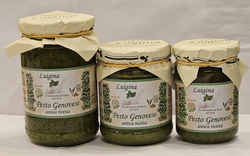 Pesto Genovese Antica Ricetta  lunga conservazione n. 10 vasetti