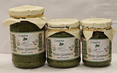 Pesto Genovese Antica Ricetta lunga conservazione n. 10 vasetti