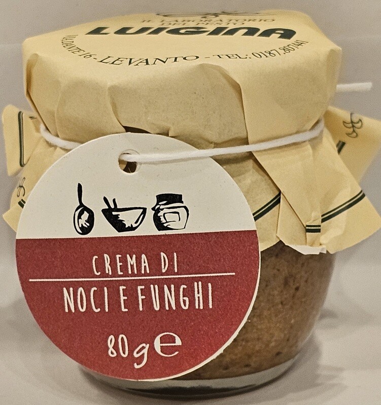 Crema di Noci e Funghi