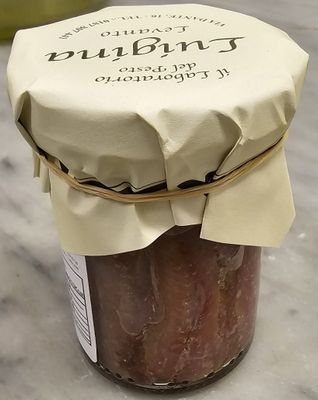 Filetti di acciughe in olio EVO n. 5 barattoli gr. 100