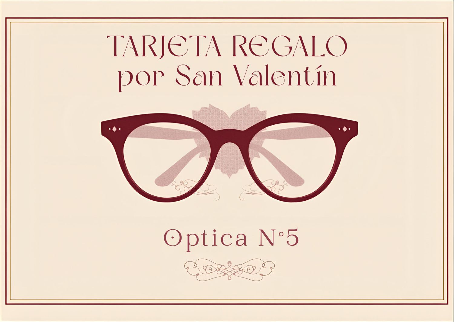 Tarjeta regalo SAN VALENTIN